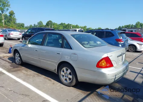 2002 Toyota Avalon Xl/Xls z USA, uszkodzony, nr VIN 4T1BF28B12U238715